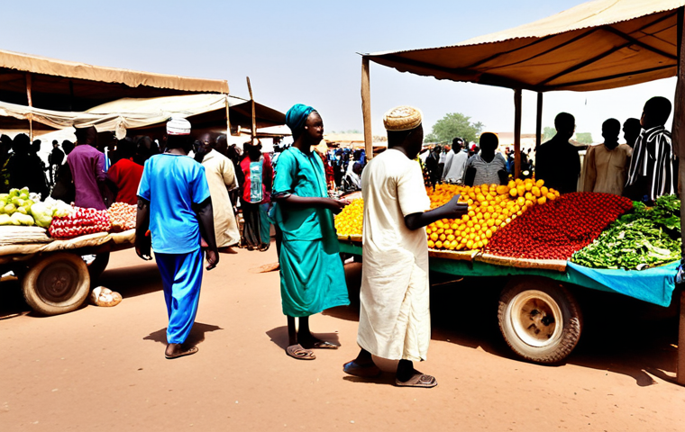 부르키나파소에서 관광객에게 추천하는 액티비티 - Savanna Landscape**

"A breathtaking view of the Burkina Faso savanna at sunset, acacia trees silhou...