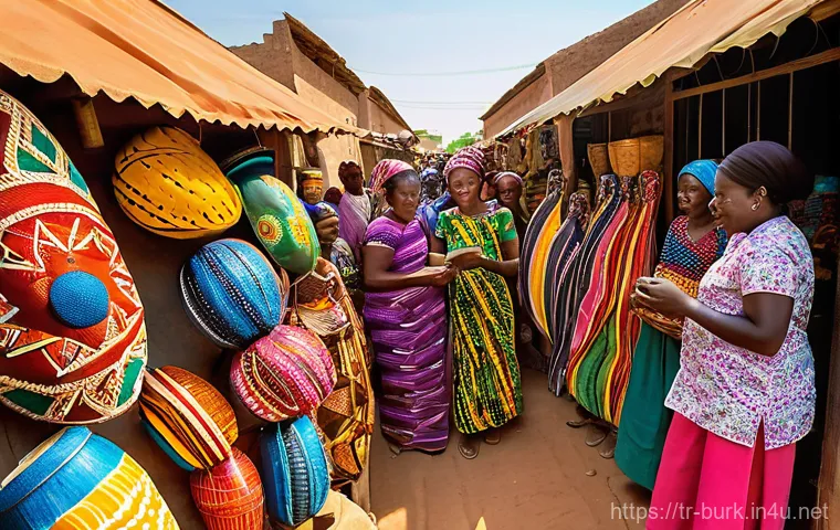 부르키나파소에서 즐길 수 있는 사파리 투어 - **Prompt 2: Diverse Wildlife by the River in W-Arly-Pendjari**
    A highly detailed, realistic illu...